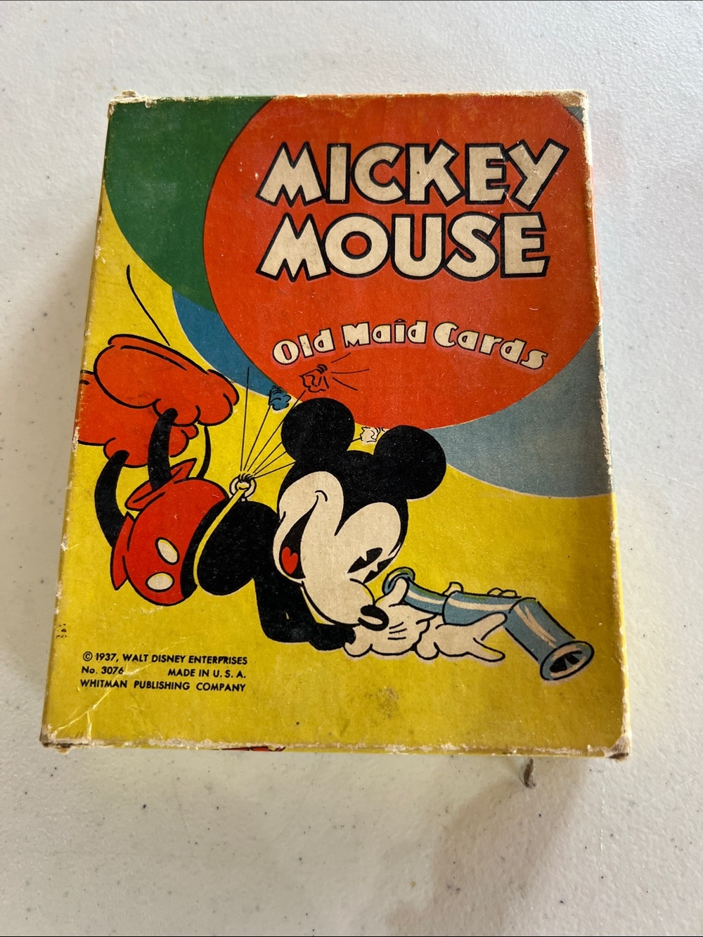 Vintage Kids Playing Cards